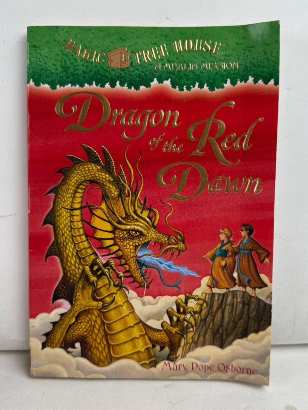 Magic Tree House Merlin Mission Dragon of the Red Dawn Mary Pope Osborne PB